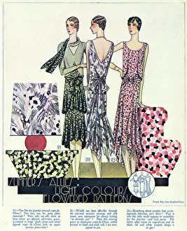 Scalloped: Women's clothing 1929