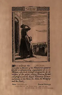 Women's Co-operative Guild Certificate