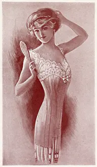Suspender: Women's corset 1911