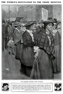 Mayoress: Women's deputation over the rights to vote 1905