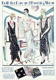 Swatches: Women's dresses 1929