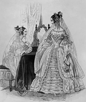 Biedermeier: Women's Fashion, 1840