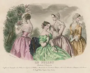 Chemisette: Women's fashion 1850S