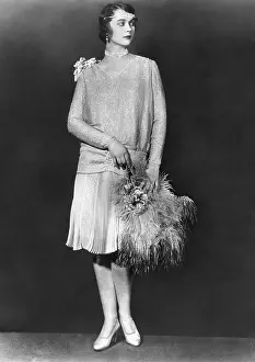Pleated: Women's fashion, 1927