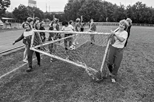 Goalposts: Women's football team