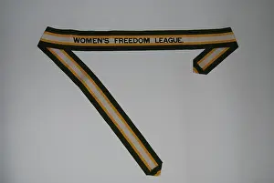 Grosgrain: Women's Freedom League Sash