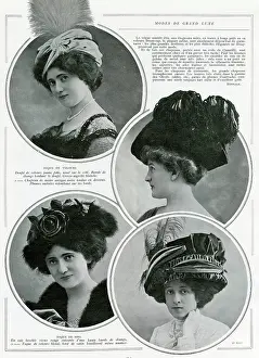 Toque: Women's hats 1909