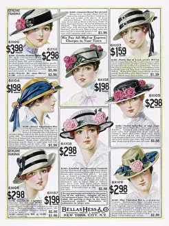 Catalog: WOMENS HATS 1916