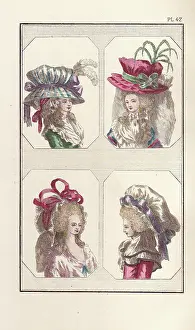 Eloffe: Women's hats and bonnets of 1787