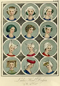 Fillet: Women's headdresses 14th century