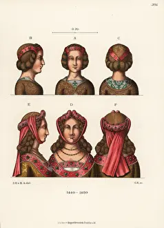 Lineage: Women's headdresses from the mid-15th century