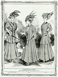 Garment: Women's hunting attire 1906