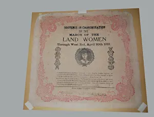 Decked: Women's Land Army WW1
