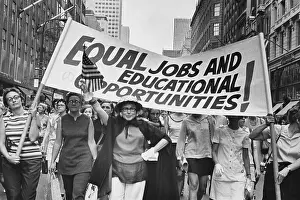 Activism: Women's March for Equality, 1970