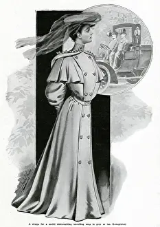 Resistant: Women's motoring coat 1905