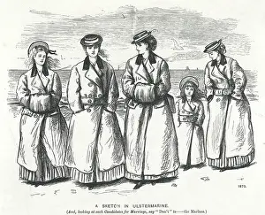 Exaggerated: Women's oversized sack coats 1873