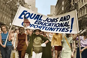 Women's Rights Demonstration, 1970
