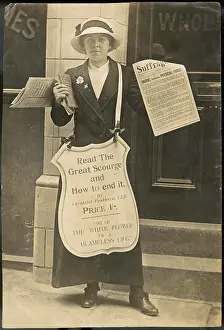 Pankhurst: WOMEN'S RIGHTS/NEWSPAPER