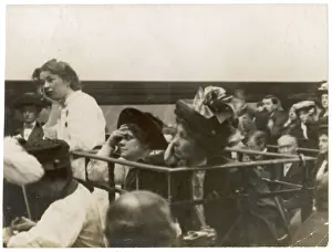 Pankhurst: Women's rights: the rush trial, 1908