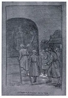 Embarkation: Women's Royal Air Force -- Embarkation, Winter