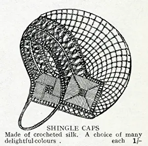 Shingle: Women's shingle cap 1929