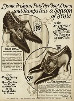 Heeled: Women's shoes 1924