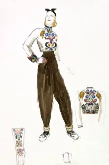 Skiwear: Women's Ski Outfit 1930s