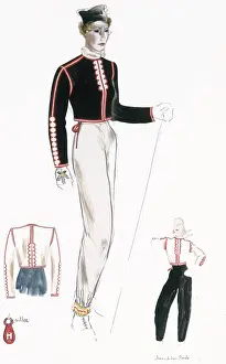Skiwear: Women's Ski Outfit 1930s