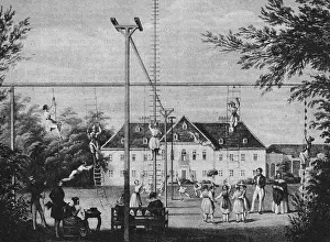 Gymnasium: Women's sport, 1845