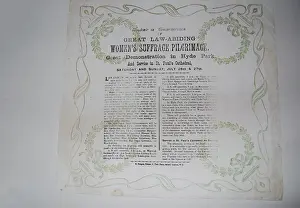 Nuwss: Women's Suffrage Pilgrimage N.U.W.S.S 1913