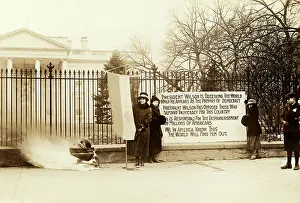 Suffragists: women's suffrage - voting rights - protests