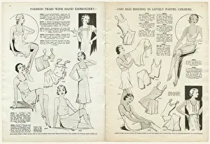 Knickers: Women's undergarments 1935