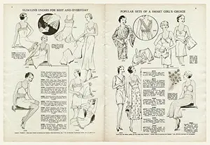 Knickers: Women's undergarments 1935