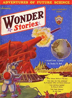 Bombarded: WONDER STORIES/GUNS