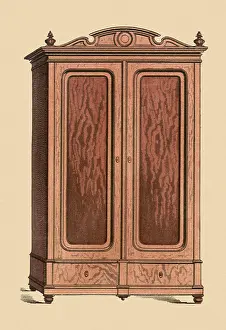 Armoire: Wood Armoire