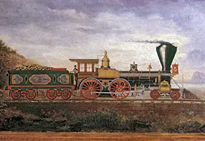 Walter Rawlings: Wood Burning Steam Train