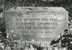 Woodbridge Workhouse Graveyard Memorial