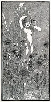 Monotone: Woodcut print
