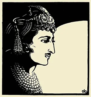 Monotone: Woodcut print