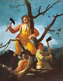 Pardo: The Woodcutters, by Goya