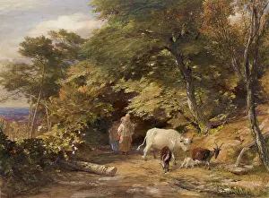 Bodycolour: The Wooded Lane