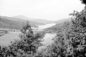 Lochs: Wooded valley with lochs