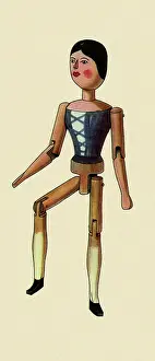 Bodice: Wooden Bohemian Doll