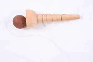 Amuse: Wooden cone and ball toy