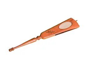 Cooler: Wooden fan with mirror