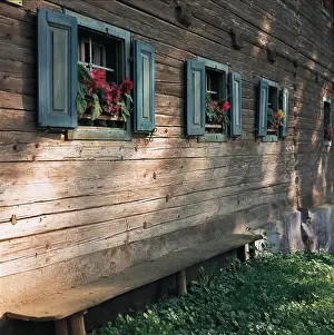 Zell: Wooden farmhouse