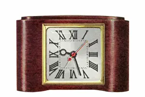 Numerals: Wooden Frame Clock