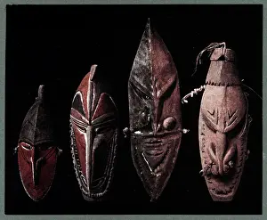 Intimidating: Wooden Maskoids