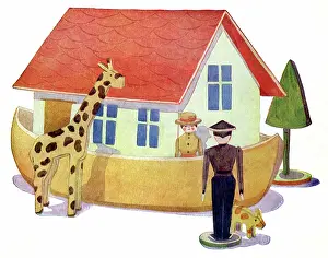 Noahs: Wooden Noah's Ark