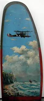 Spotting: Wooden Propeller painted with either an RE8 or a BE2E